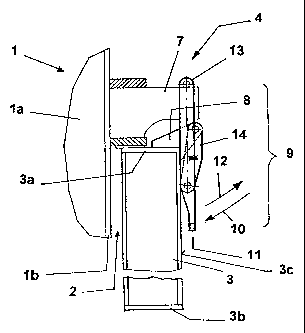 A single figure which represents the drawing illustrating the invention.